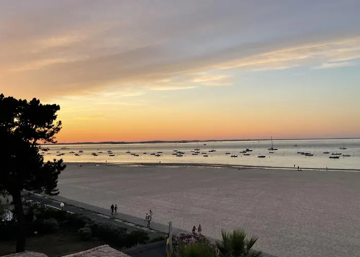 Premiere Ligne - Vue Exceptionnelle - Acces Direct - Grand Balcon - Parking Privatif Clos - A Pieds * آركاشو