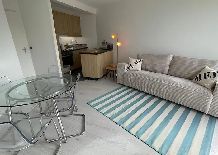 Lägenhet Premiere Ligne - Vue Exceptionnelle - Acces Direct - Grand Balcon - Parking Privatif Clos - A Pieds