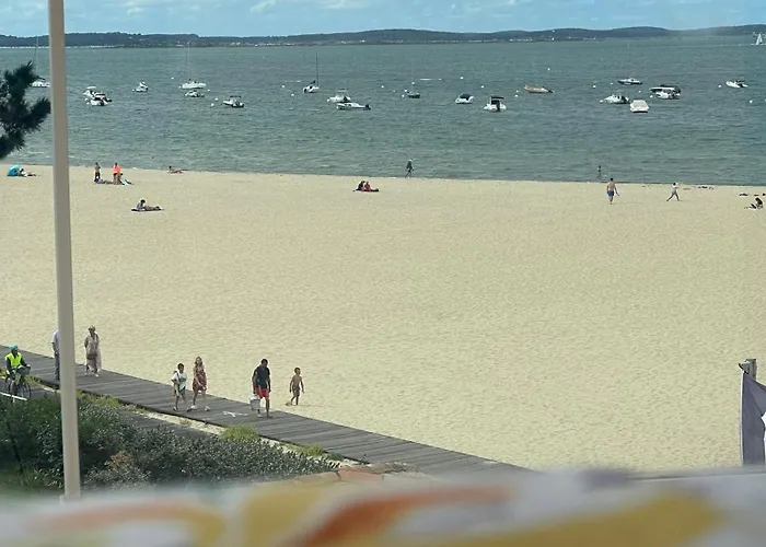 Première Ligne - Vue Exceptionnelle - Accès Direct - Grand Balcon - Parking Privatif Clos - à Pieds Appartement Arcachon